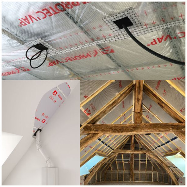 Pare vapeur mur intérieur