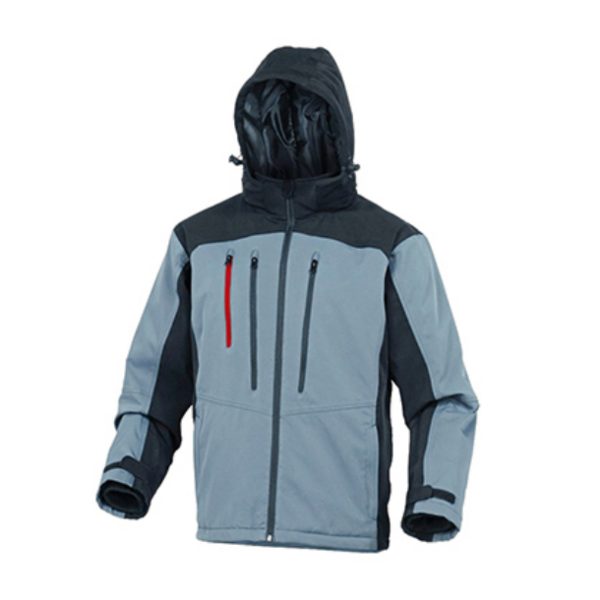 Parka déperlante tatry gris/noir