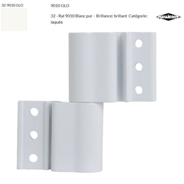 Paumelle 2 lames velox top