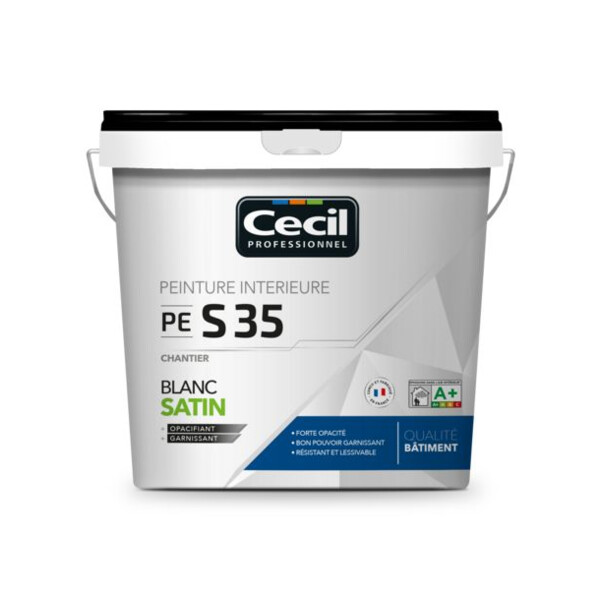 Peinture acrylique qualite chantier 35
