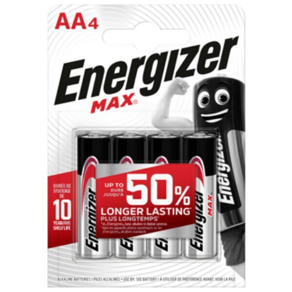 Pile alcaline power energizer