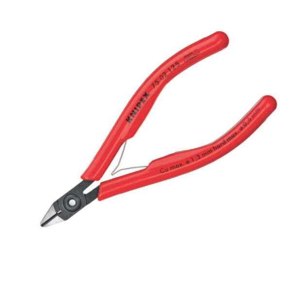 Pince coupante de cote 125 mm pour l'electronique