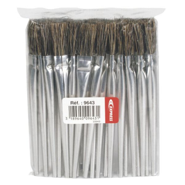 Pinceau en crin pour flux (sac de 25)