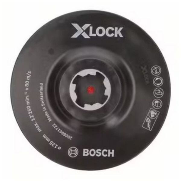 Plateau de ponçage x-lock 125mm