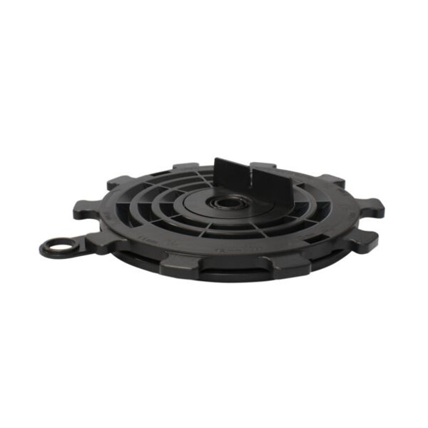 Plot reglable noir pour dalle arkimede ep 2mm h10mm