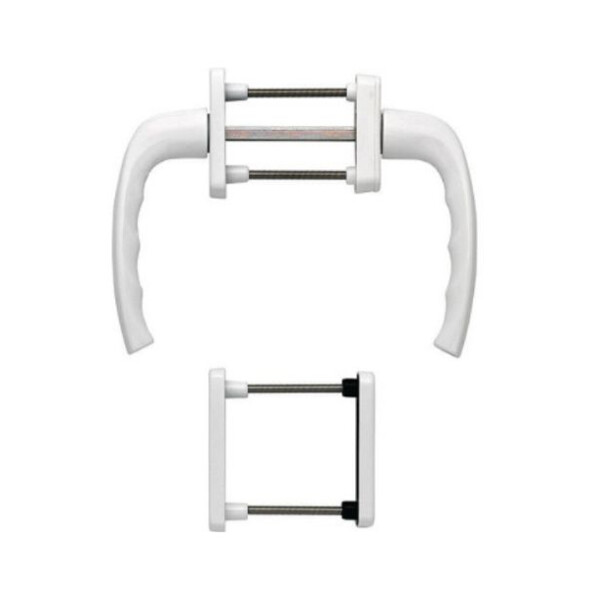 Poignée de porte-fenêtre  new-york à clé saillie  normale