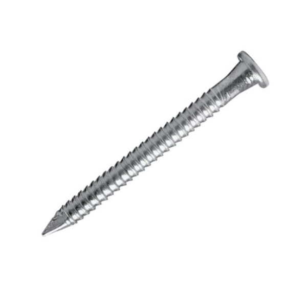 Pointe crantee - acier zingue