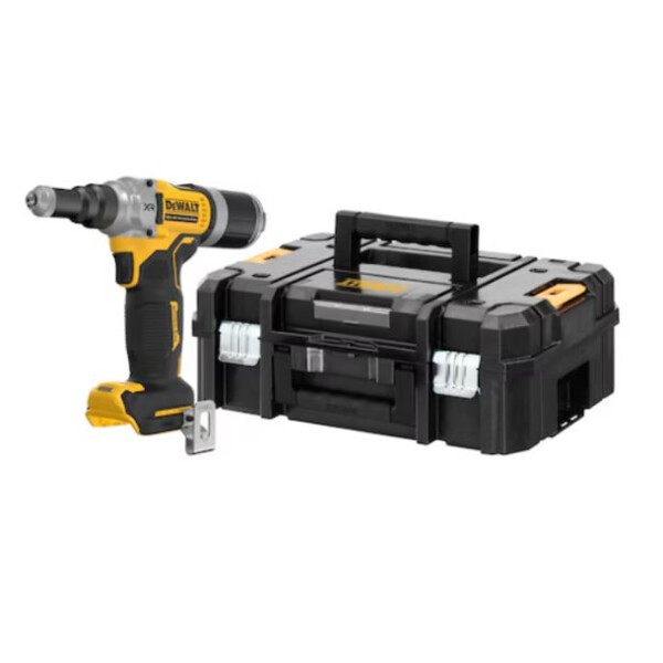 Riveteuse xr 18v brushless 6,4 mm - sans batterie ni chargeur, coffret tstak