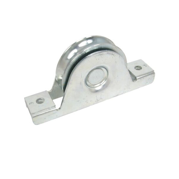 Roue a support a encastrer gorge ronde