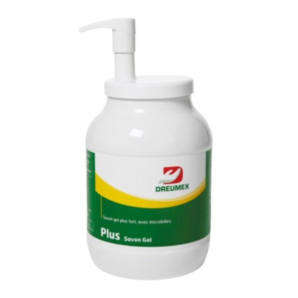 Savon gel "plus" microbilles