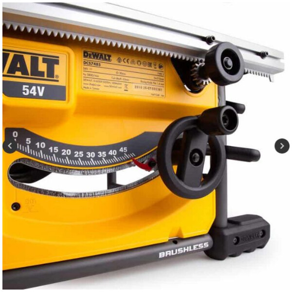 Scie à table 210mm fexvolt 6ah dcs7485t2