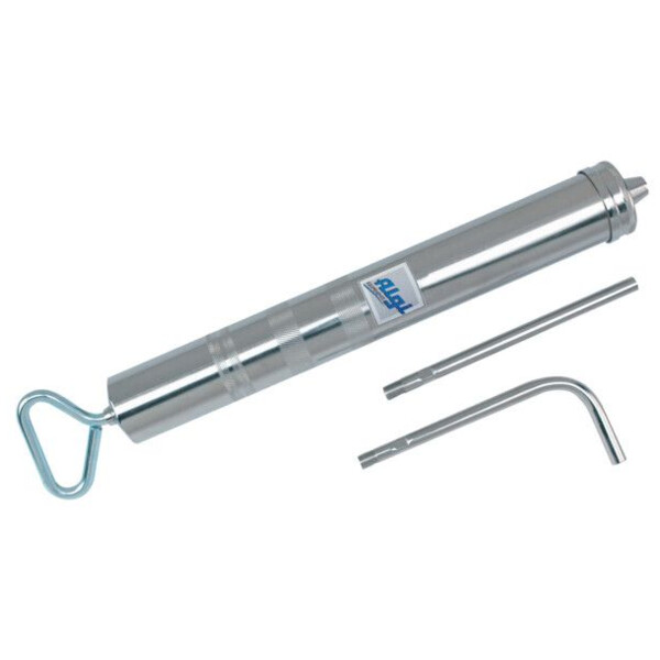 Seringue acier 'pro' becs droit et coude