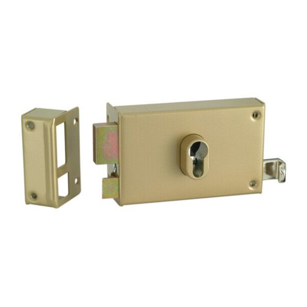 Serrure applique cylindre européen