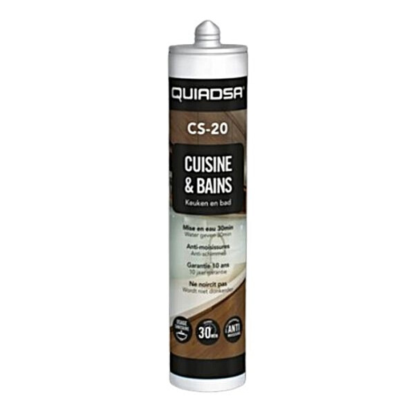Silicone acetique sanitaire anti moisissure