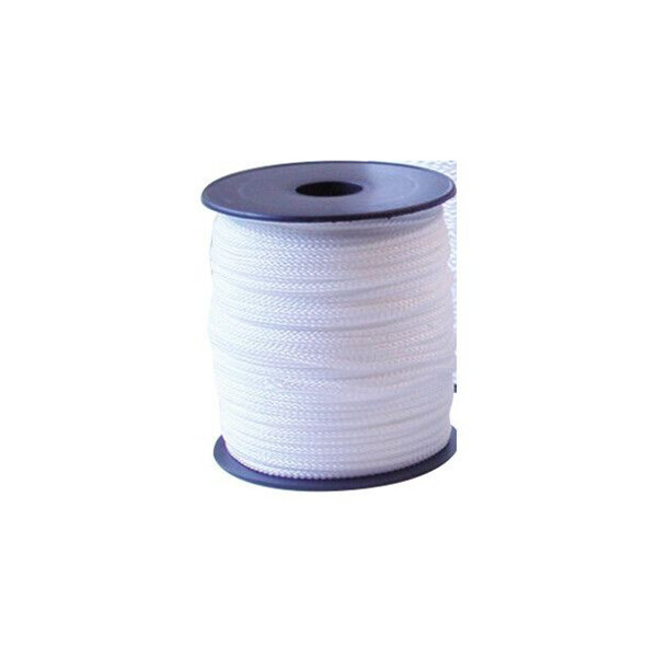 Tresse polypropylene blanche 8 fuseaux