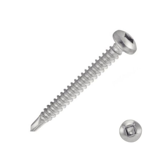 Vis autoperceuse tête cylindrique inox