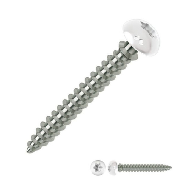 Vis de pose en rénovation menuiserie pvc