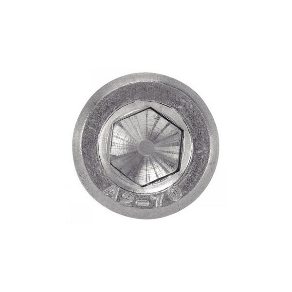 Vis métaux chc 6 pans creux inox