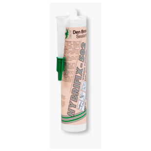 MASTIC COLLE SPECIAL ZINC HYBRIFIX 502 GRIS 300 ML Den Braven