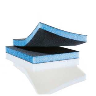 EPONGE ABRASIVE 2 FACES PREMIUM 97 X 123 X 12 MM Abrasifs Hermes Sas