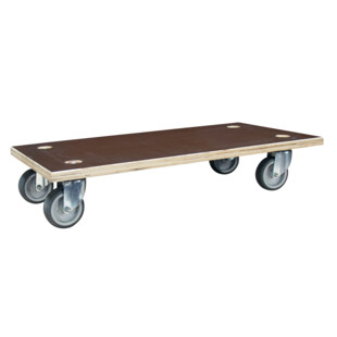 PLATEAU ROULANT BOIS GLISSNOT 600X300 MM 150KG Fimm