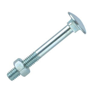 Boulon tête ronde collet carré Gfd