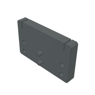 Cale de gâche pour DS30X0/DSM50X0 Cetexel