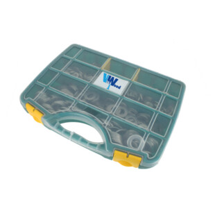 COFFRET 1020 RONDELLES ACIER ZINGUE Viswood