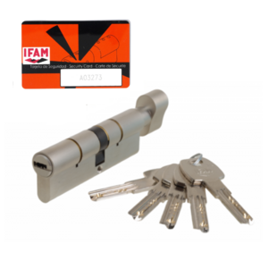 Cylindre à bouton F6 S - varié 5 clés Ifam