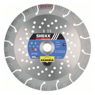 DISQUE DIAMANT GRANIT/BETON SHOXX G13 Samedia