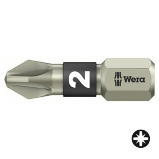 EMBOUT POZIDRIV TS INOX 3855/1 Wera