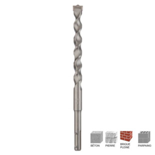 FORET SDS TWISTER 2 TAILLANTS LG 160 DIAM 04 Diager