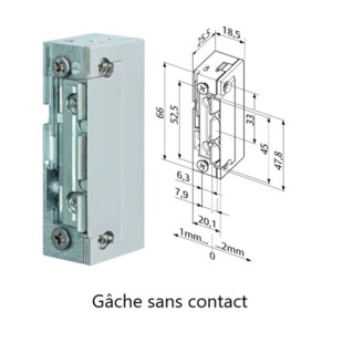 Gâche EFF série 1-8 Profix II Eff Eff