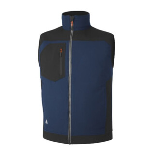 GILET SOFTSHELL HOLEN BLEU MARINE/NOIR Delta Plus Pro
