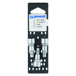EMBOUT FILETAGE FEMELLE CYLINDRIQUE G1/4 (PAR 3) Prevost Air Comprime