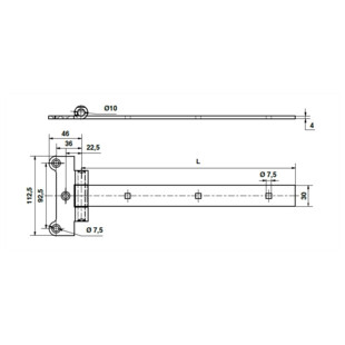 PENTURE FESTONEE TYPE F 30X4 Torbel Industrie