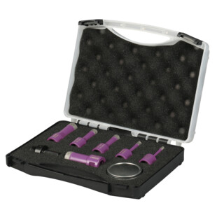 TREPAN DIAMANT A SEC M14 6/8/10/12/18/22MM (COFFRET DE 6) Sidamo