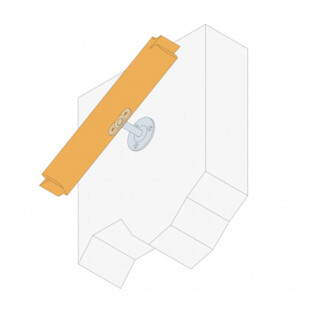 SUPPORT DE RAMPE COUDE 90° Simpson Strong-Tie
