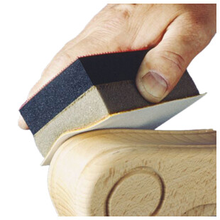FEUILLE ABRASIVE AUTO-AGRIPPANTE 70 X 115 MM VC152 VELOUR Abrasifs Hermes Sas