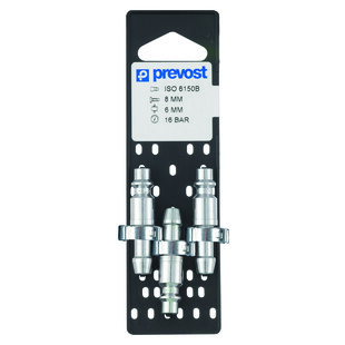 EMBOUT POUR FLEXIBLES AVEC COLLIERS A OREILLES (PAR 3) Prevost Air Comprime