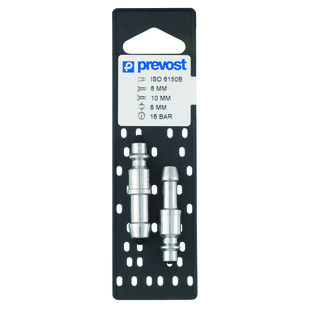 EMBOUT POUR FLEXIBLES AVEC COLLIERS A OREILLES (PAR 2) Prevost Air Comprime