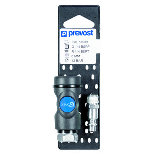 RACCORD FILETE FEMELLE + EMBOUT FILETE MALE CONIQUE Prevost Air Comprime