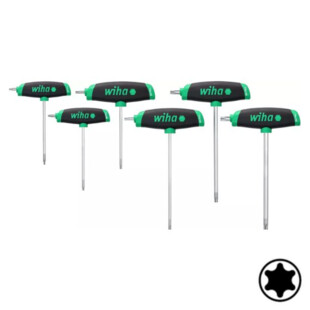 Jeu 6 clés males Torx manche T Wiha