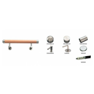 Kit main courante prestige Hêtre  