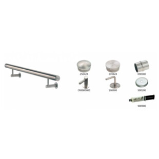 Kit main courante primo inox 