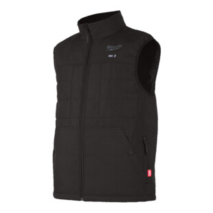 VESTE CHAUFFANTE NOIRE SANS MANCHE RIPSTOP M12 HPVBL2-0 Milwaukee
