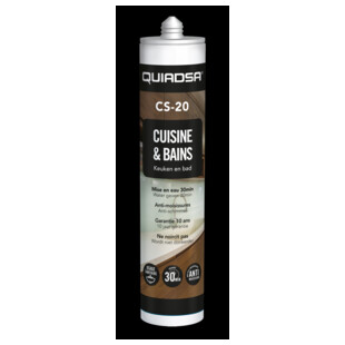 SILICONE ACETIQUE SANITAIRE ANTI MOISISSURE Quiadsa