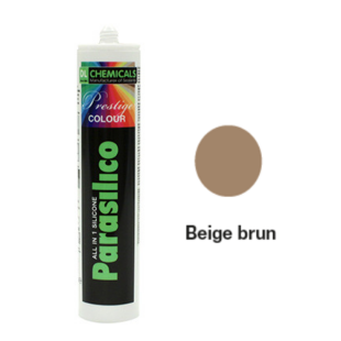 Mastic silicone Prestige colour ton brun cart300ml Dl Chemicals