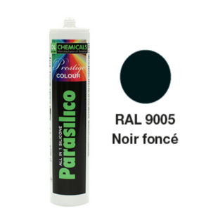 Mastic silicone Prestige colour ton noir cart300ml Dl Chemicals