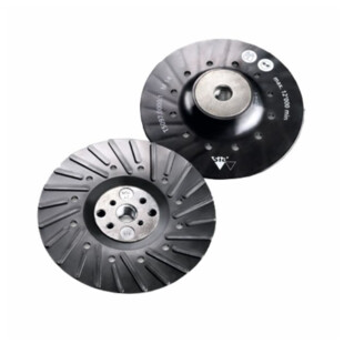 PLATEAU TURBO VENTILE 125MM M14 POUR DISQUE FIBRE Sia Abrasives France